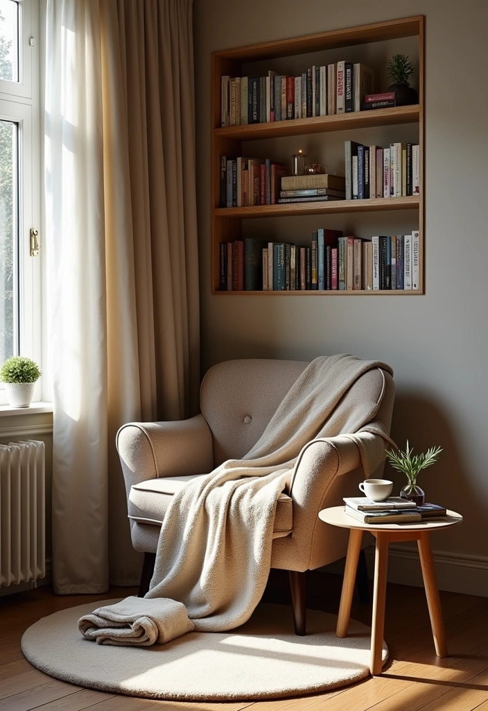 24 Chill Room Aesthetic Ideas - 13. Cozy Nook