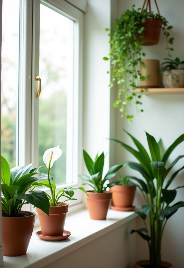 24 Chill Room Aesthetic Ideas - 4. Indoor Plants