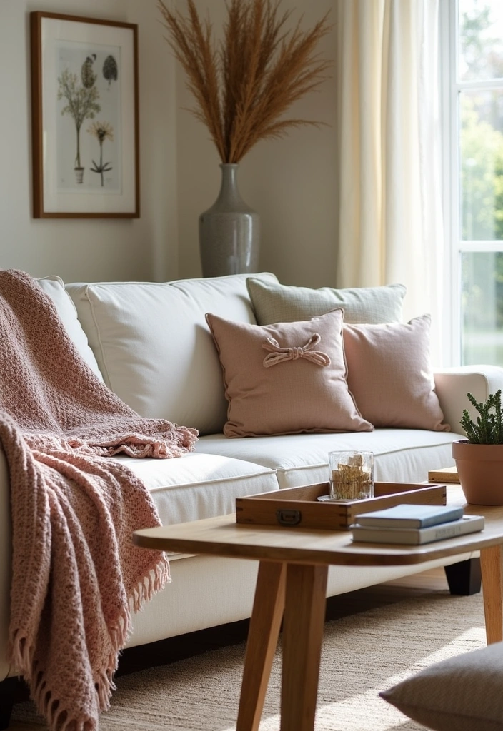 24 Cozy Living Room Inspiration Ideas - 24. Cozy Accessories