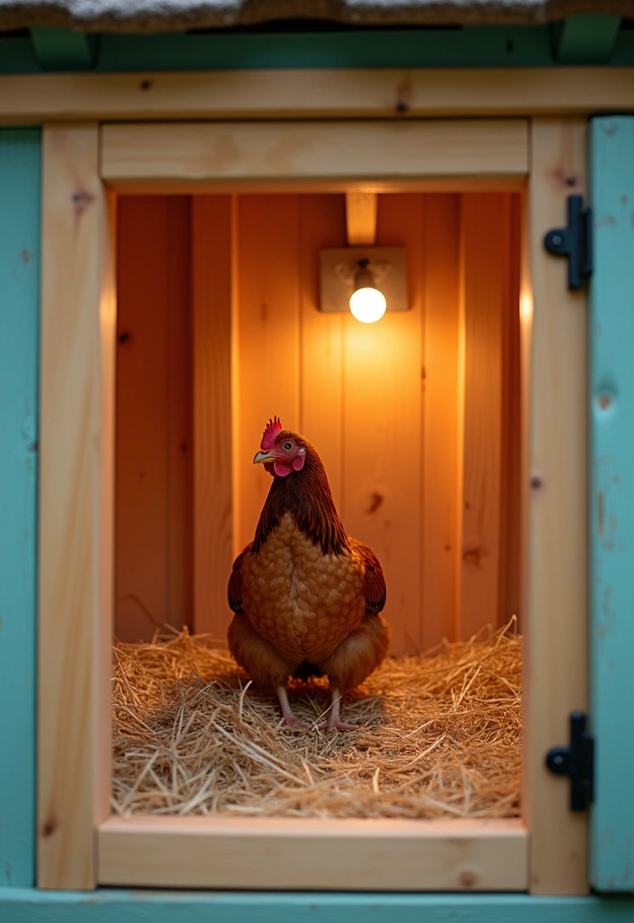 24 Inspiring Chicken Coop Interior Ideas for Your Backyard - 11. Cozy Chicken House