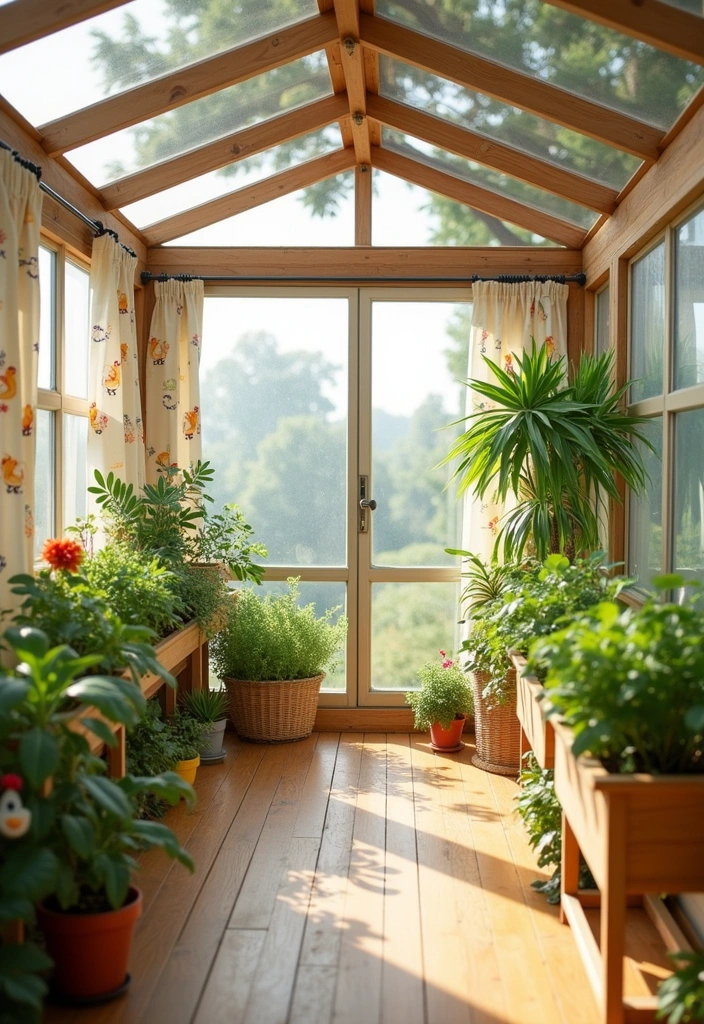 24 Inspiring Chicken Coop Interior Ideas for Your Backyard - 5. Natural Light Enhancements