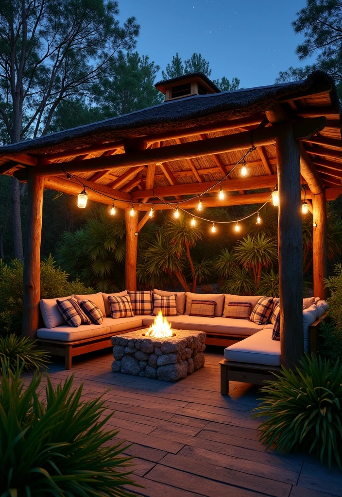 24 Pool Cabana Ideas for Ultimate Outdoor Relaxation - 2. Rustic Wooden Retreat