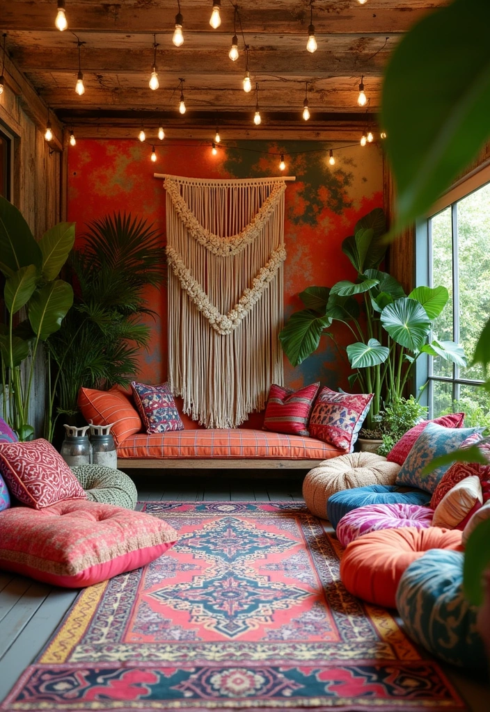 24 Pool Cabana Ideas for Ultimate Outdoor Relaxation - 6. Bohemian Dream Cabana