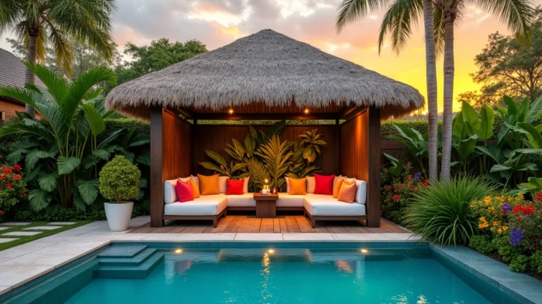 24 Pool Cabana Ideas for Ultimate Outdoor Relaxation