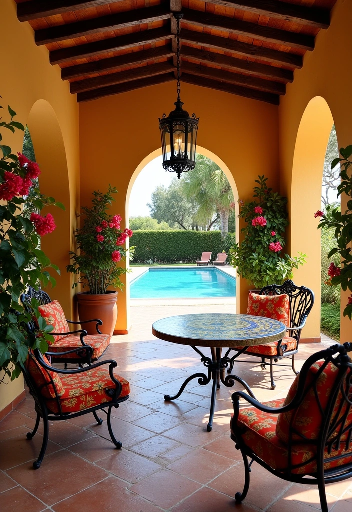 24 Pool Pavilion Ideas to Transform Your Backyard Oasis - 4. Mediterranean Oasis Pavilion