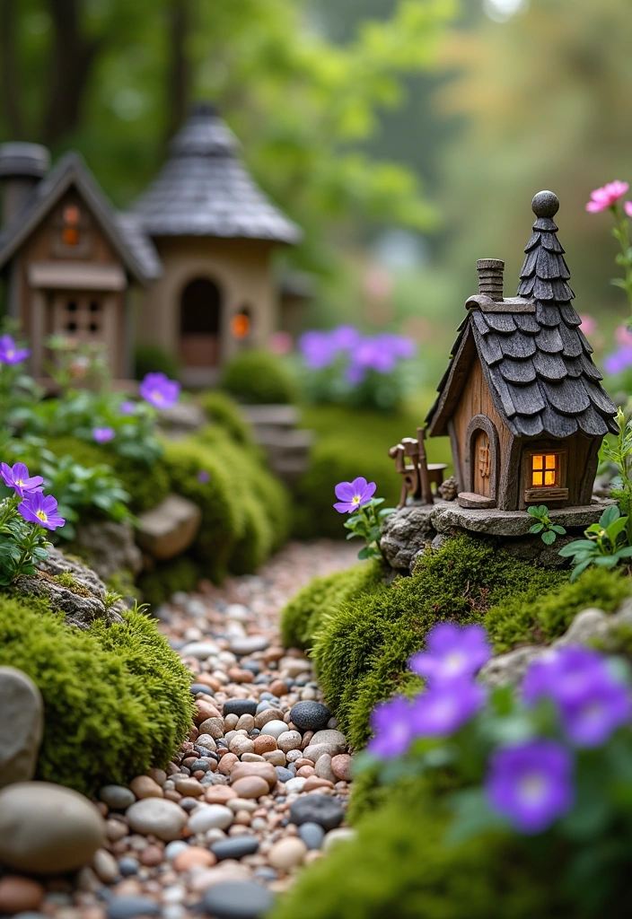 24 Stunning Flower Bed Ideas for Your Garden Decor - 12. Fairy Garden Flower Bed