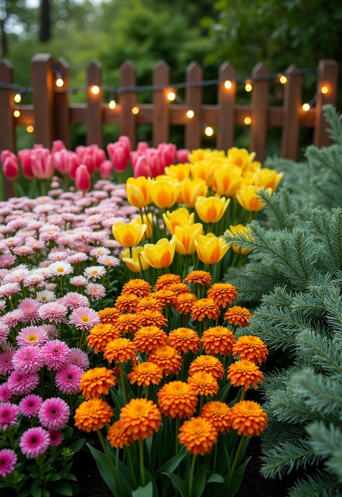 24 Stunning Flower Bed Ideas for Your Garden Decor - 7. Seasonal Flower Beds