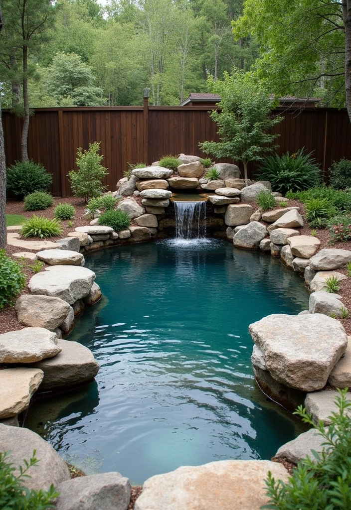 24 Stunning Stock Tank Pool Ideas for Your Backyard Aesthetic - 14. Natural Elements