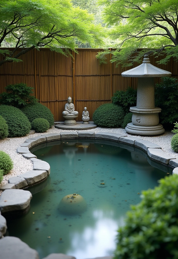 24 Stunning Stock Tank Pool Ideas for Your Backyard Aesthetic - 5. Zen Garden Retreat
