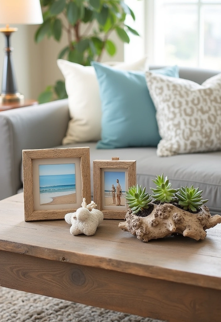 24 Surf Room Decor Ideas for a Coastal Paradise - 6. Driftwood Accents