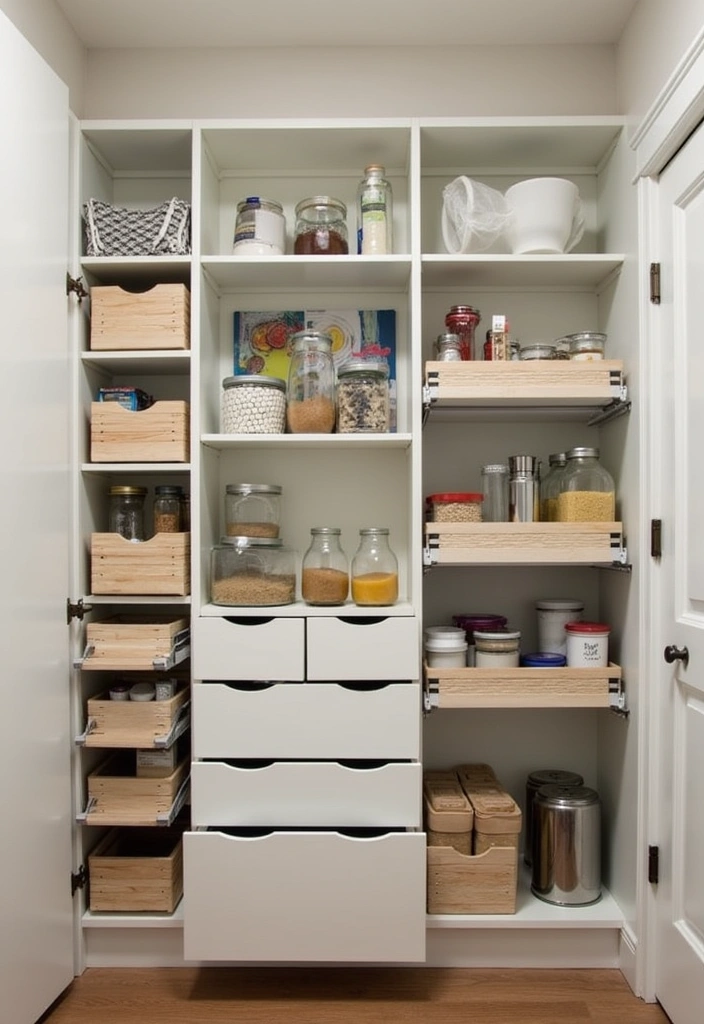 25 Pantry Room Ideas That Will Transform Your Space - 15. Customizable Modular Pantry