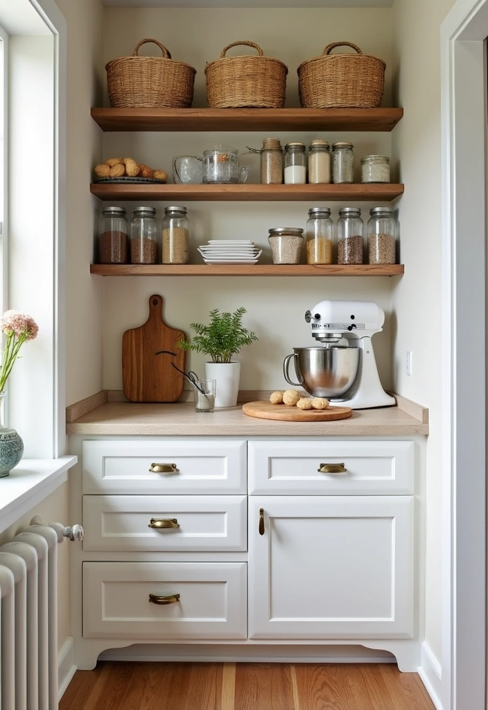 25 Pantry Room Ideas That Will Transform Your Space - 8. Pantry with a Work Station