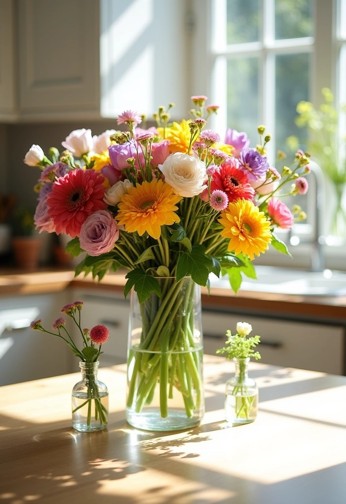 25 Spring Home Decor Ideas to Refresh Your Space - 1. Brighten Up with Floral Arrangements