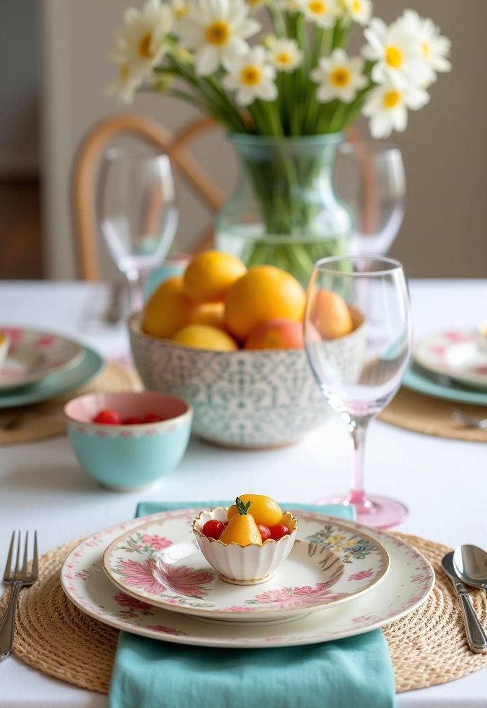 25 Spring Home Decor Ideas to Refresh Your Space - 5. Refresh Your Table Settings