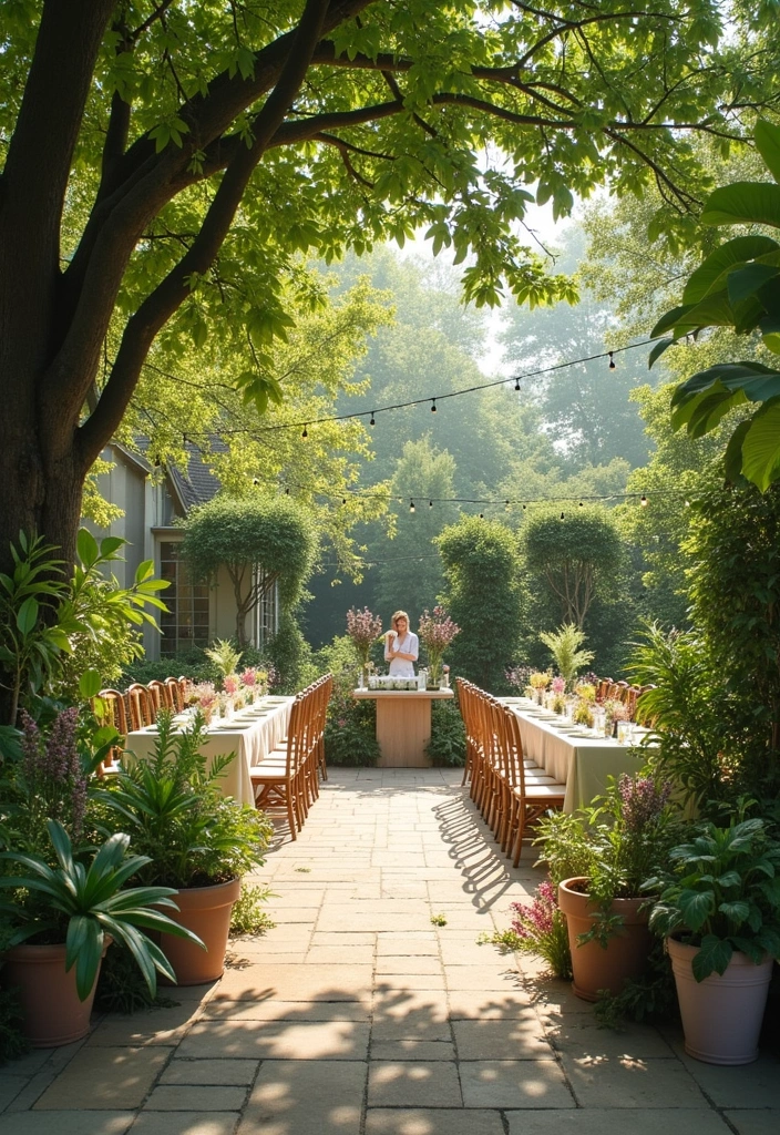 26 Backyard Baby Shower Ideas to Celebrate in Style - 15. Lush Greenery Accents