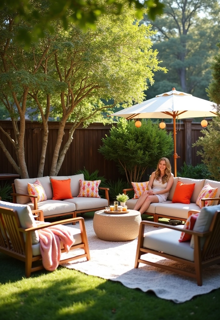 26 Backyard Baby Shower Ideas to Celebrate in Style - 18. Comfort Stations