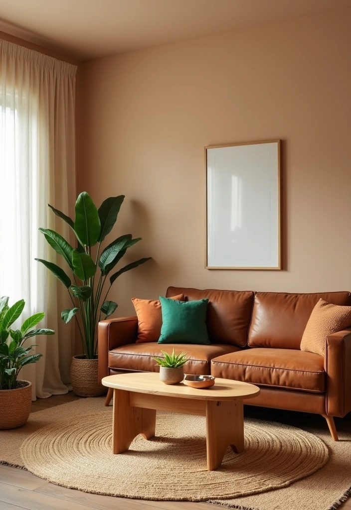 26 Comfy Living Room Ideas for a Cozy Home - 2. Earthy Color Palette