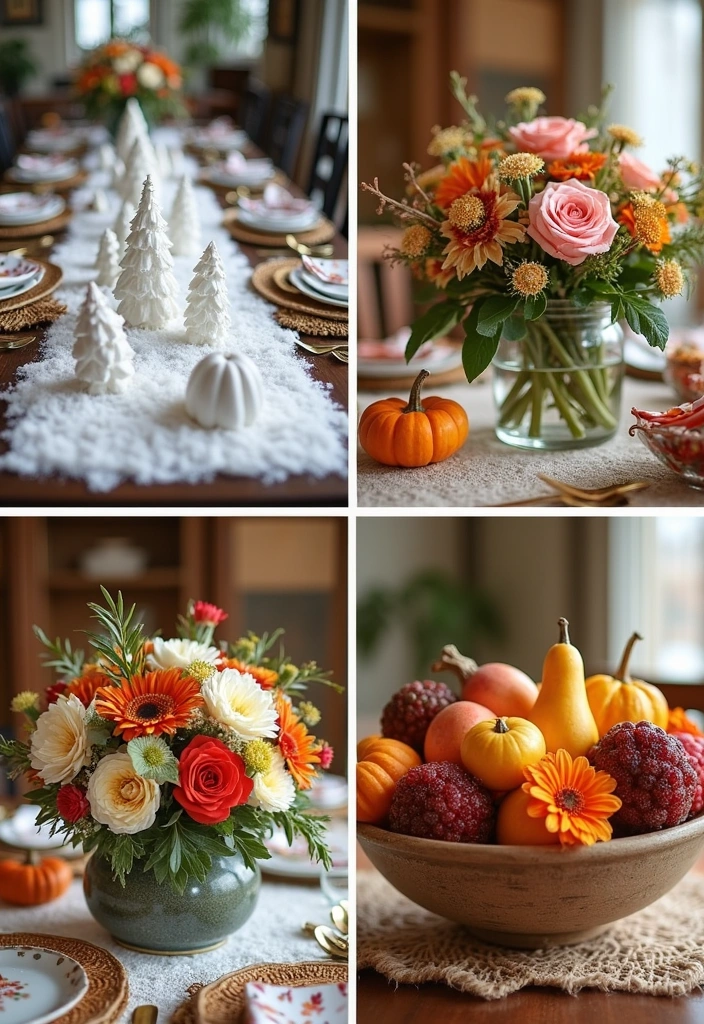 26 Four Seasons Room Ideas to Transform Your Home Decor - 13. Seasonal Centerpieces