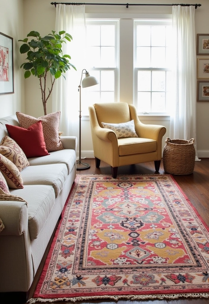 26 Four Seasons Room Ideas to Transform Your Home Decor - 18. Seasonal Rugs