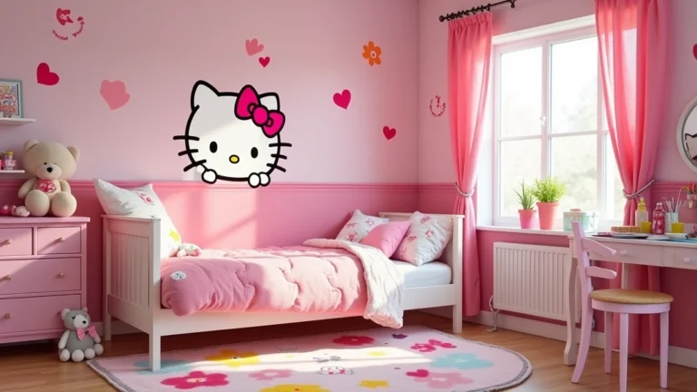 26 Hello Kitty Rooms Ideas