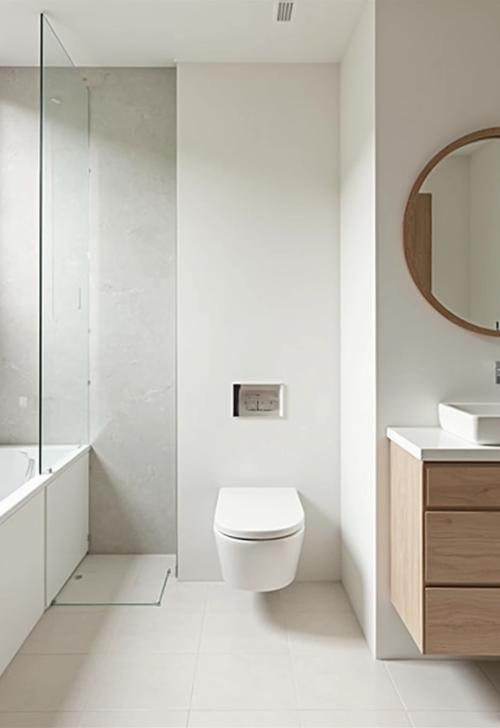 26 Master Bath Ideas for a Luxurious Renovation - 13. Minimalist Approach