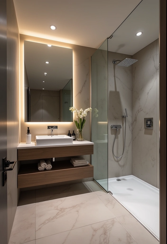 26 Master Bath Ideas for a Luxurious Renovation - 23. Integrated Technology