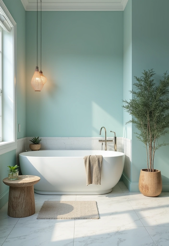 26 Master Bath Ideas for a Luxurious Renovation - 26. Relaxing Color Palettes