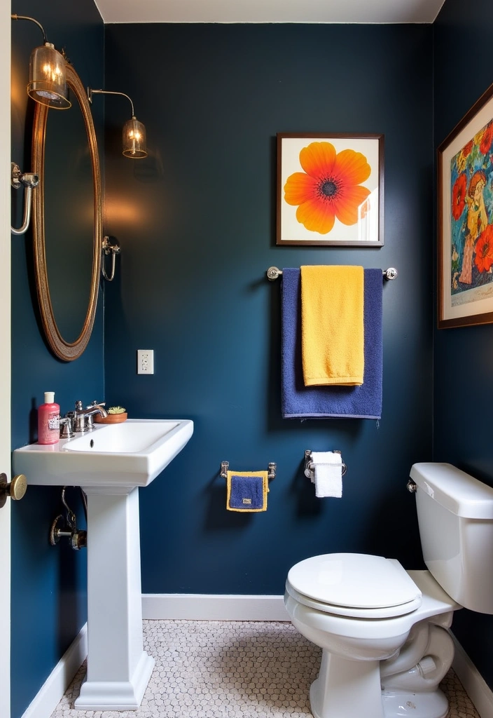 26 Master Bath Ideas for a Luxurious Renovation - 4. Bold Color Choices