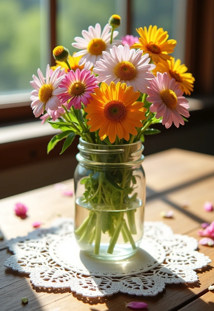 26 Tea Party Centerpiece Ideas to Elevate Your Home Decor - 1. Whimsical Wildflower Arrangement