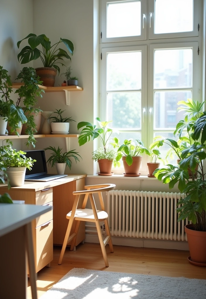 27 Dorm Room Decor Ideas - 10. Indoor Plants