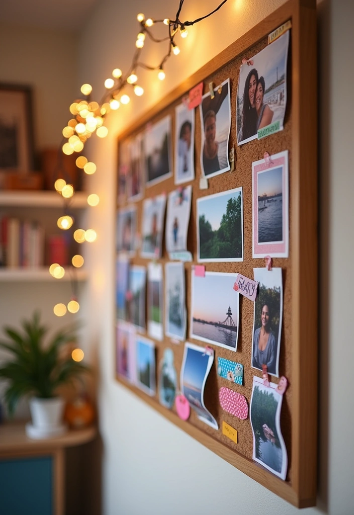 27 Dorm Room Decor Ideas - 8. DIY Photo Collage