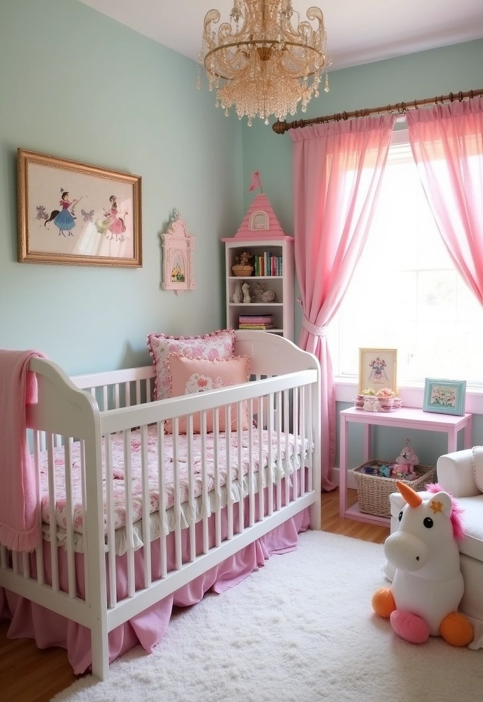 27 Nursery Room Design Ideas - 10. Classic Fairytale