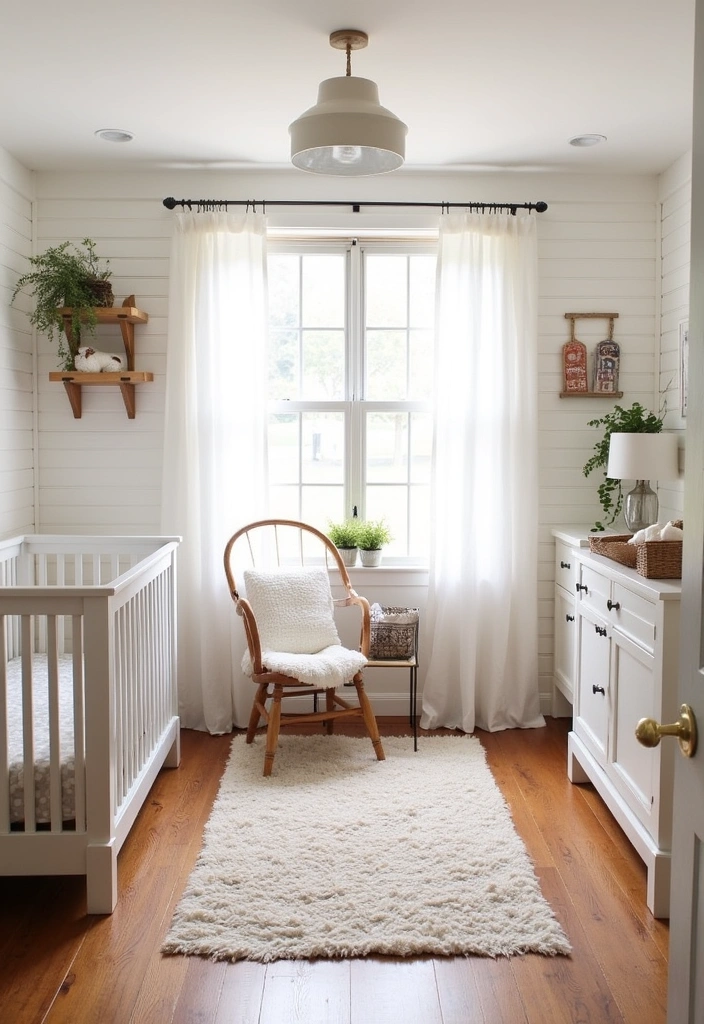 27 Nursery Room Design Ideas - 17. Farmhouse Style