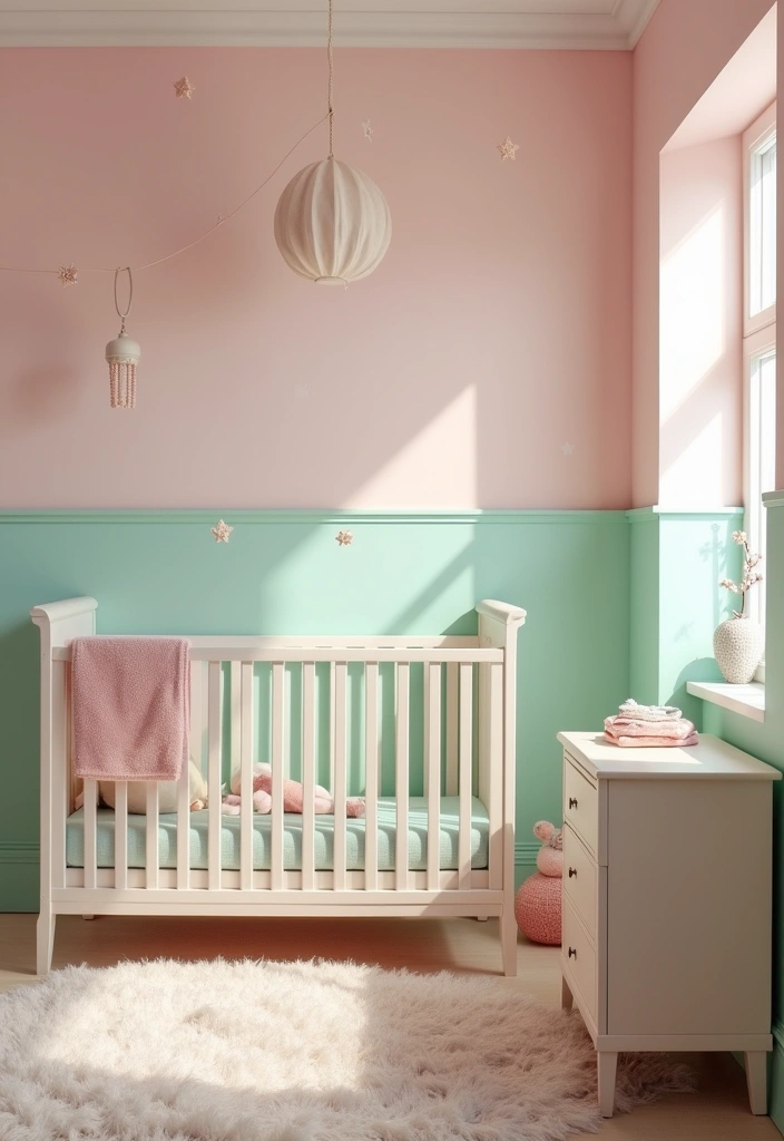 27 Nursery Room Design Ideas - 6. Soft Pastel Palette