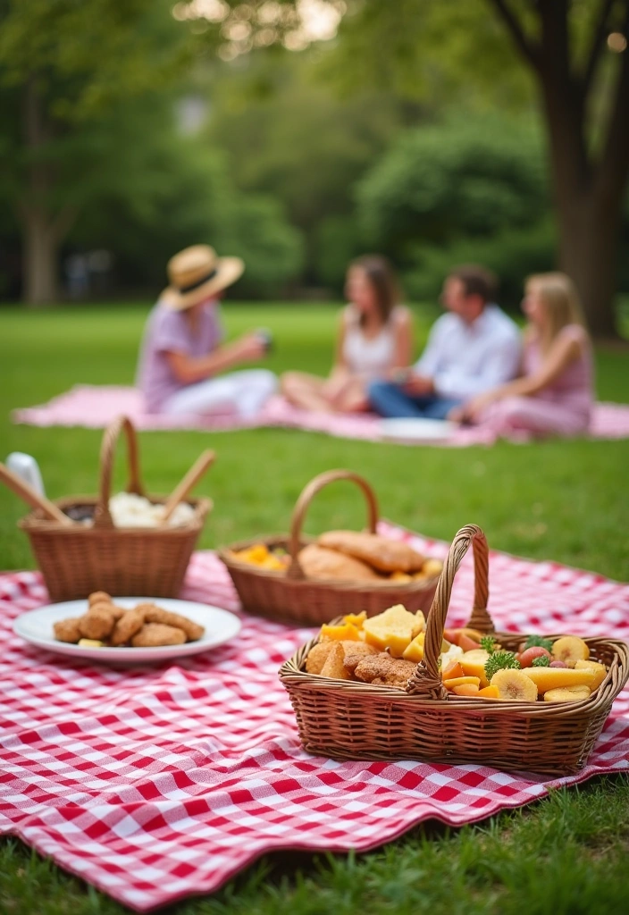 27 Outdoor Baby Shower Ideas That Will Delight Any Mom-to-Be - 19. Classic Picnic