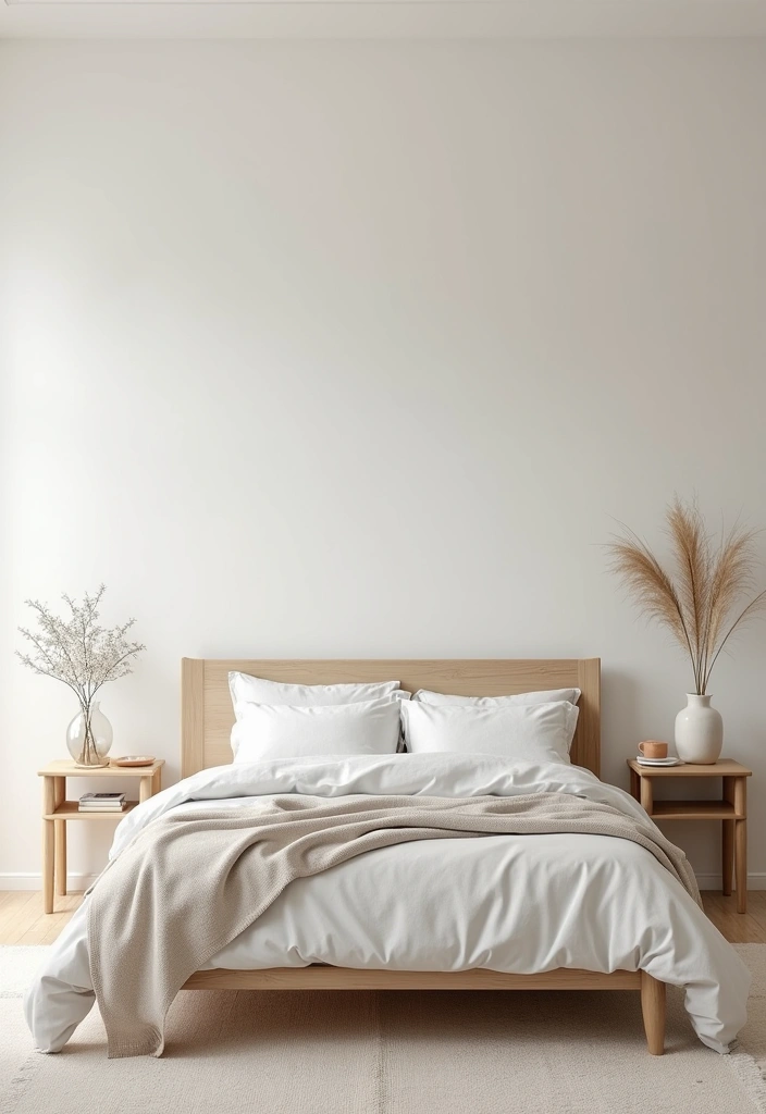 27 Spring Bedroom Ideas - 13. Minimalist Approach