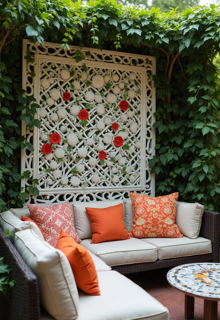 27 Trellis Ideas to Elevate Your Home Decor - 6. Decorative Trellis Panels