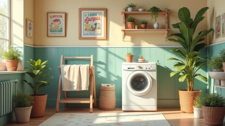 27 Vintage Laundry Room Decor Ideas