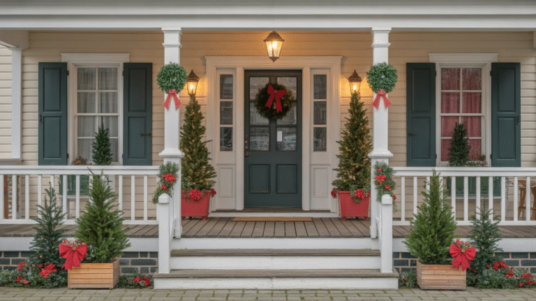 27 Christmas Porch Decor Ideas