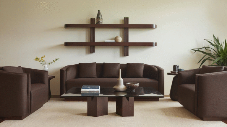 20 Dark Brown Living Room Ideas to Inspire You