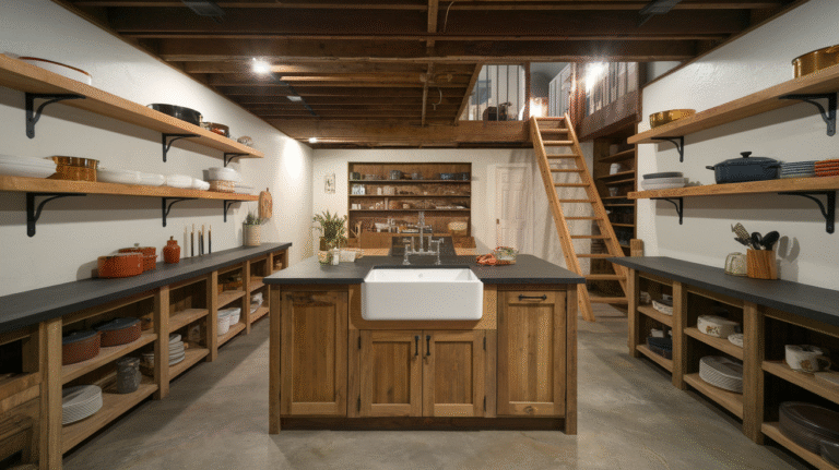 28 Best Basement Kitchen Ideas