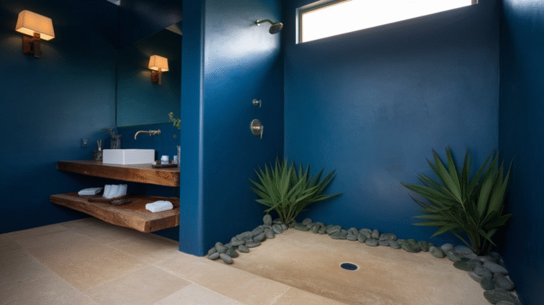 23 Moody Blue Bathroom Ideas That Exude Elegance