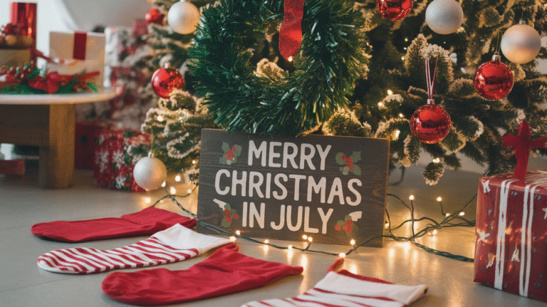 25 Christmas in July Party Ideas