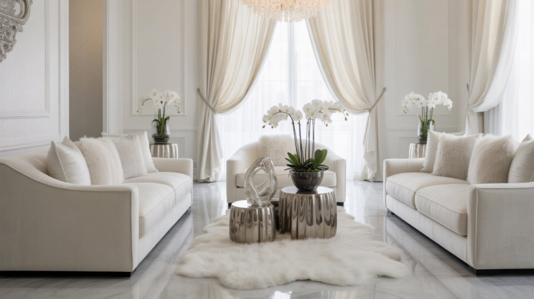 25 Stunning Luxury White Living Rooms Ideas