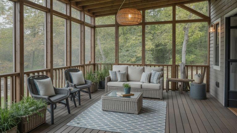 20 Screened In Porch Decorating Ideas for a Cozy and Stylish Outdoor Escape