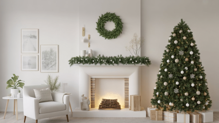 23 White Christmas Decor Ideas