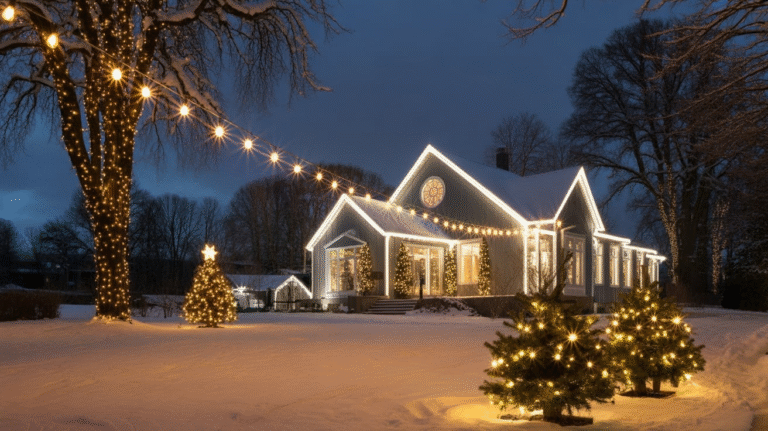 27 Outdoor Christmas Lights Ideas