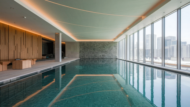 29 Modern Indoor Pool Designs To Dive Right Into