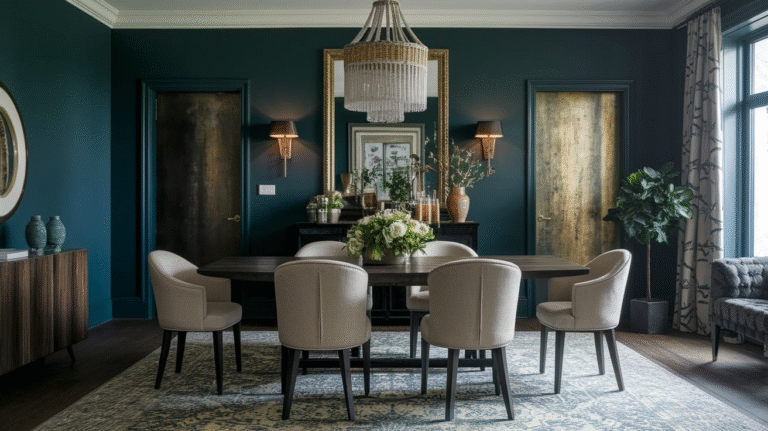 24 Moody Dining Room Ideas For An Elegant And Eclectic Vibe