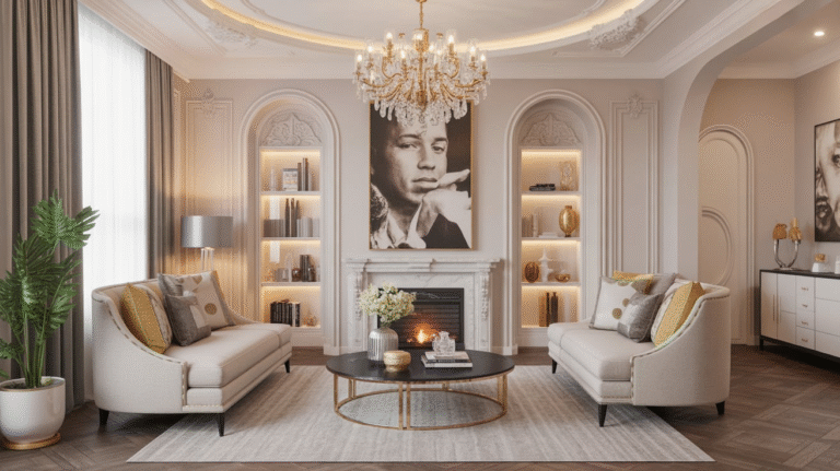22 Glam Living Room Ideas to Dazzle and Inspire
